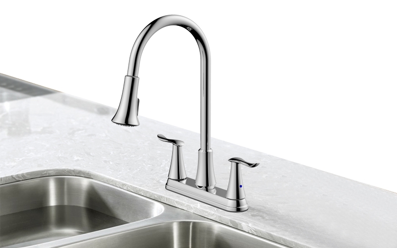 FK8202 2 Handle Widespread Kitchen Faucet